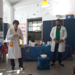 Foto degli animatori-scienziati