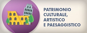 Logo Patrimonio culturale, artistico e paesaggistico