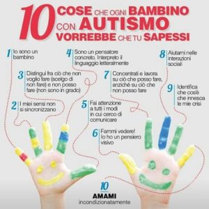 !0 cose da sapere sull'Autismo