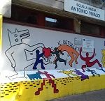 Foto murales scuola Vivaldi