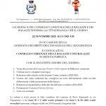 manifesto convocazione CCR