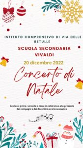 volantino Natale secondaria